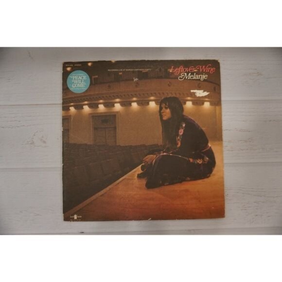 Buddah Records Other - Melanie – Leftover Wine Vinyl LP 1970s Folk Rock Preowned